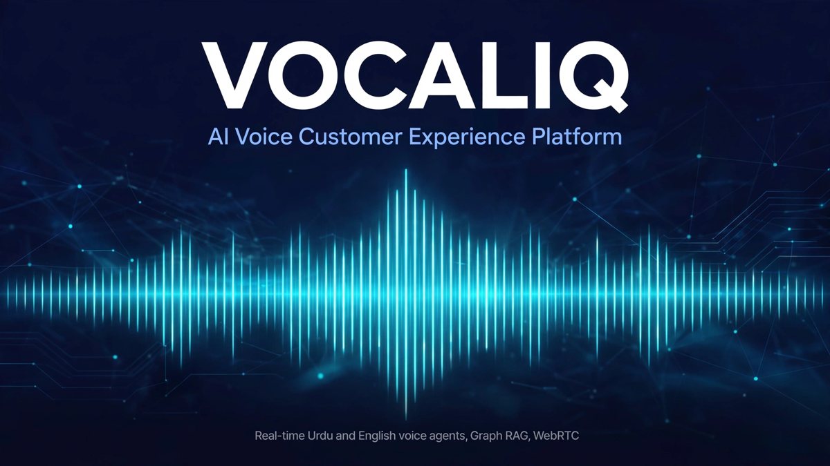 VOCALIQ — AI Voice Customer Experience Platform